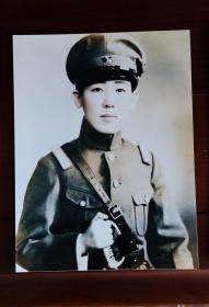 川岛芳子军装照 八寸 大照片
