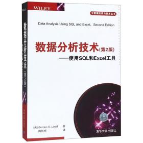 数据分析技术:使用SQL和Excel工具(第2版)
