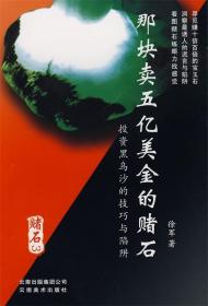 赌石3-那块卖五亿美金的赌石-投资黑乌沙的技巧与陷阱