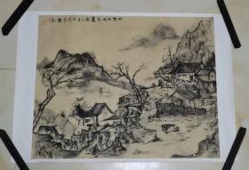 央美刘九成国画47/58 托片