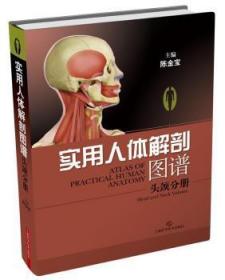 全新正版图书 头颈分册-实用人体解剖图谱陈金宝上海科学技术出版社9787547825013