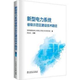 全新正版图书 新型电力系统省级示范区建设技术路径陈金玉中国电力出版社9787519871437