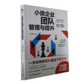 全新正版图书 小微企业团队管理与提升卢迪颖中国商业出版社9787520822381