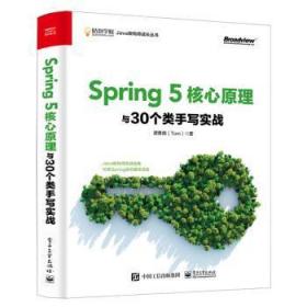 全新正版图书 SPRING 5核心原理与30个类手写实战谭勇德电子工业出版社9787121367410 语言程序设计