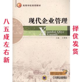 高等学校规划教材:现代企业管理 王素梅 机械工业出版社