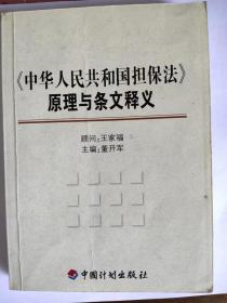 《中华人民共和国担保法》原理与条文释义