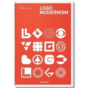 标志现代主义6000个商标标志设计大开本 LOGO MODERNISM平面设计logo书 TASCHEN英文原版