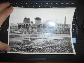 60年代初江苏镇江水泥电杆厂建设中  10寸照片一组5张