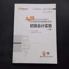 2019年会计专业技术资格考试应试指导及全真模拟测试：初级会计实务（上册）