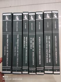 西学基本经典.心理学原理：1～8册 全英文（缺第4册）