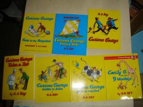 Curious George Flies a Kite 等七本合售