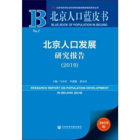 北京人口发展研究报告(2019) 2019版