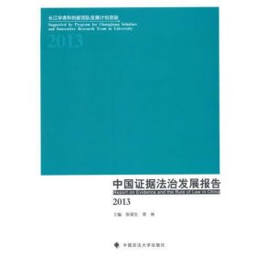 中国证据法治发展报告2013