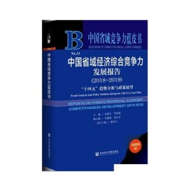 中国省域经济综合竞争力发展报告(2018-2019)