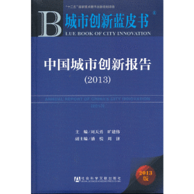 城市创新蓝皮书:中国城市创新报告（2013）