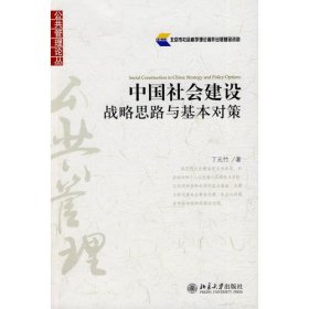 公共管理论丛—中国社会建设：战略思路与基本对策