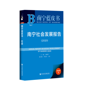 南宁社会发展报告(2020)/南宁蓝皮书