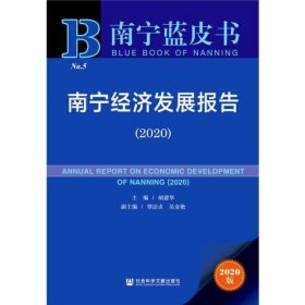 南宁经济发展报告(2020)/南宁蓝皮书