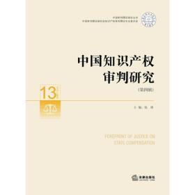 中国知识产权审判研究（第四辑）