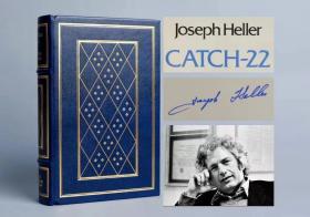 【约瑟夫·海勒真皮签名本｜品好】《第二十二条军规》 CATCH-22