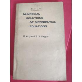 Numerical Solutions of Diifferential Equations 微分方程数值