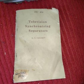 Television Synchronizing Separators 电视同步分离器