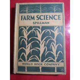Farm Science-A Foundation Textbook on Agriculture【民国金陵大学旧藏。藏书票一枚】