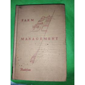 Farm Management 农场管理  (民国中央大学馆藏。藏书票一枚)