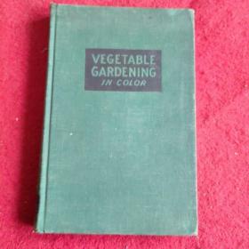 Vegetable Gardening in Color【民国中央大学馆藏书。藏书票1枚