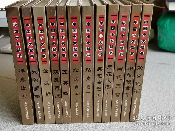 [中国十大禁书 12册] 图书价格_书籍图片_网购评论_孔夫子旧书网