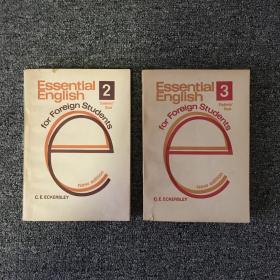 Essential English for Foreign Students 2/3