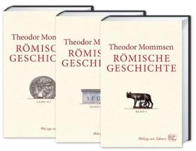 ［德文德语原版］蒙森《罗马史》（精装全三卷）The History of Rome Römische Geschichte，Theodor Mommsen 蒙森 罗马史 特奥多尔·蒙森（海外发货）