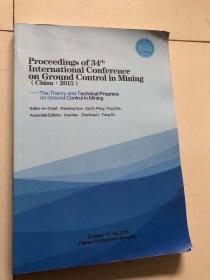 Proceeding of 34th International Conference on Ground Control in mining