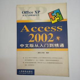 Access  2002 中文版从入门到精通