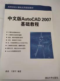 W20（稍有遐思,不影响阅读）中文版AutoCAD 2007基础教程 薛焱,王