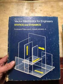 Vector Mechanics for Engineers STATICS and DYNAMICS  精装本 正版原版 1977年版 THIRD EDITION  工程矢量力学：静力学与动力学