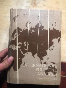 INTERNATIONAL POLITICAL ANALYSIS 1969年版 精装本 国际政治分析
