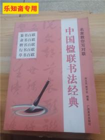 中国楹联书法经典（名家教你写对联）