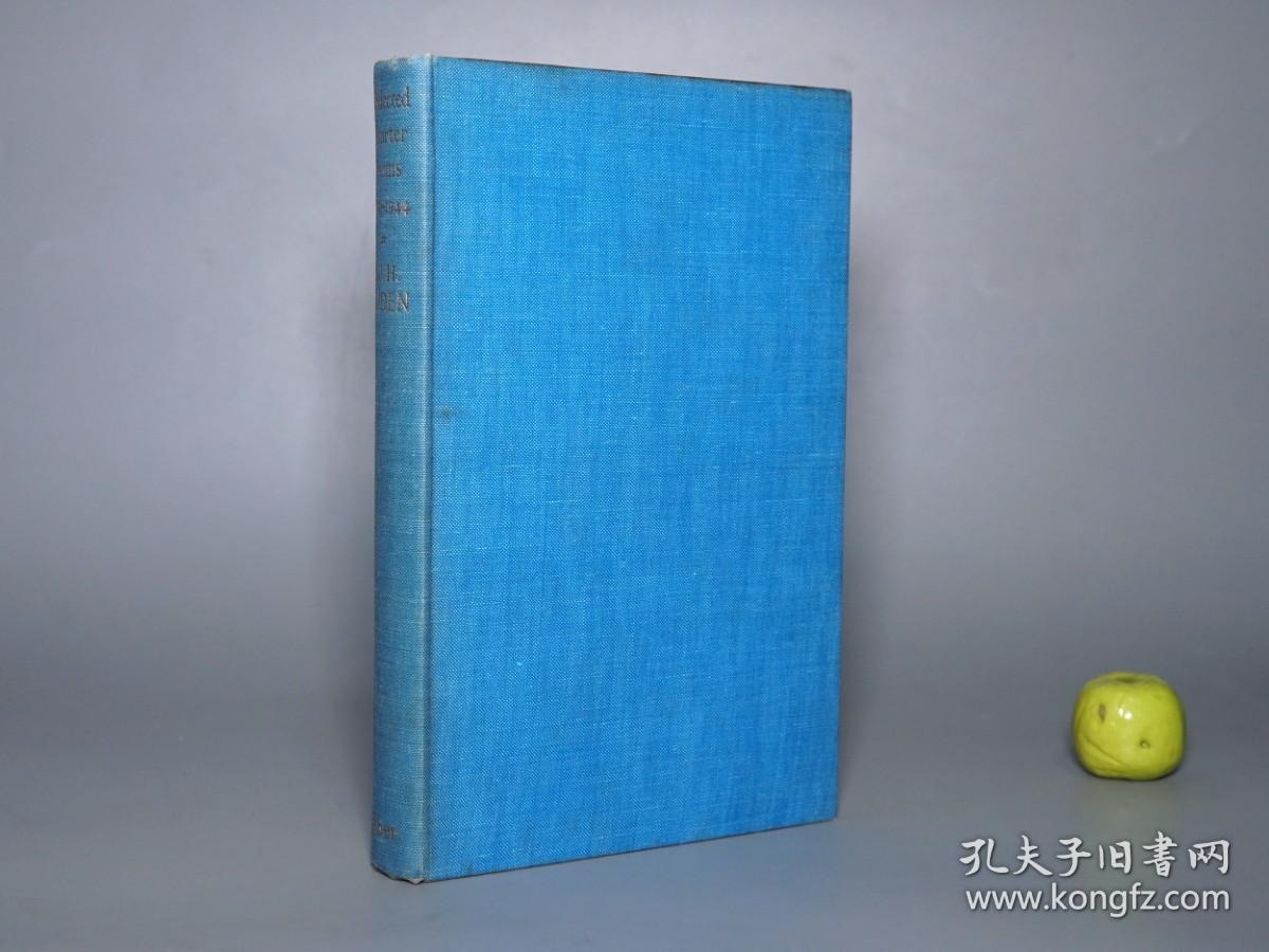 英文原版 奥登短诗集 精装少见 早期版品好 Auden Collected Shorter Poems 1931 1944 二十世纪外国文学名著英语诗集 孔夫子旧书网