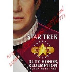 【全新正版】Star Trek: Signature Edition: Duty, Honor, R...