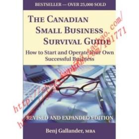 【全新正版】The Canadian Small Business Survival Guide: ...
