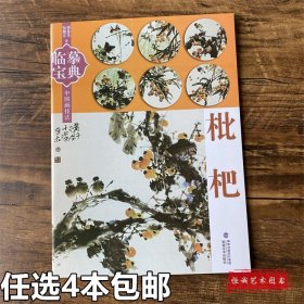 中国画技法枇杷临摹宝典李多木孙展文枇杷花卉的画法步骤解析临摹