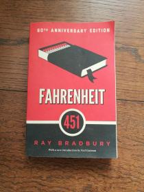 FAHRENHEIT 451：60th Anniversary Edition（英文原版，）