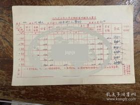 L1008-31 1960年人民出版社职工工资卡：人事科刘继文上半年工资卡，带作者签名6处