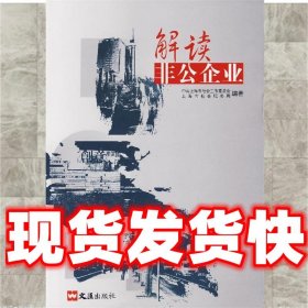 解读非公企业  中共上海市社会工作委员会　编著 文汇出版社