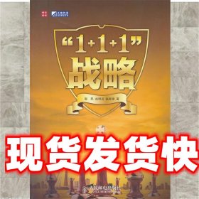 “1+1+1”战略 赵民,戎明迈,赵家俊 人民邮电出版社