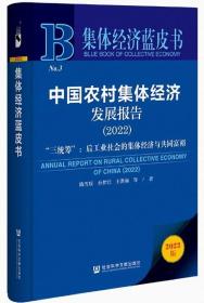 中国农村集体经济发展报告2022：三统筹后工业社会的集体经济与共同富裕-集体经济蓝皮书
