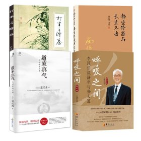 【原版闪电发货】【4册】 呼吸之间：李谨伯谈静坐与修大道+打坐之修养+道家真气：气功修炼次第+南怀瑾作品：静坐修道与长生不老 书籍