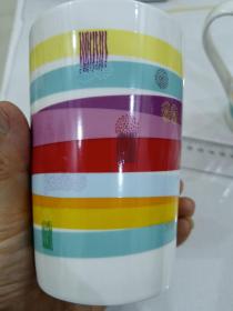 德运牛奶纪念水杯，彩虹杯，2022年牛奶纪念杯，少见，单个价
