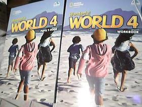 Wonderful World 4：Workbook + Pupil's Book 两本合售